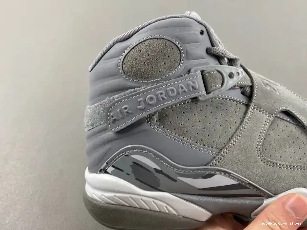 8 Jordan Retro Cool Grey 305381-014 0615